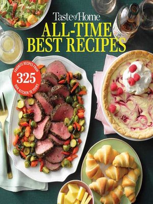 cover image of Taste of Home All Time Best Recipes
